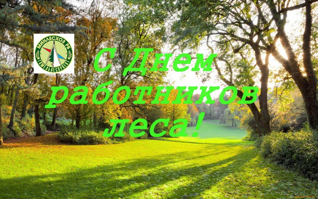 Поздравляем с Днем работников леса! 