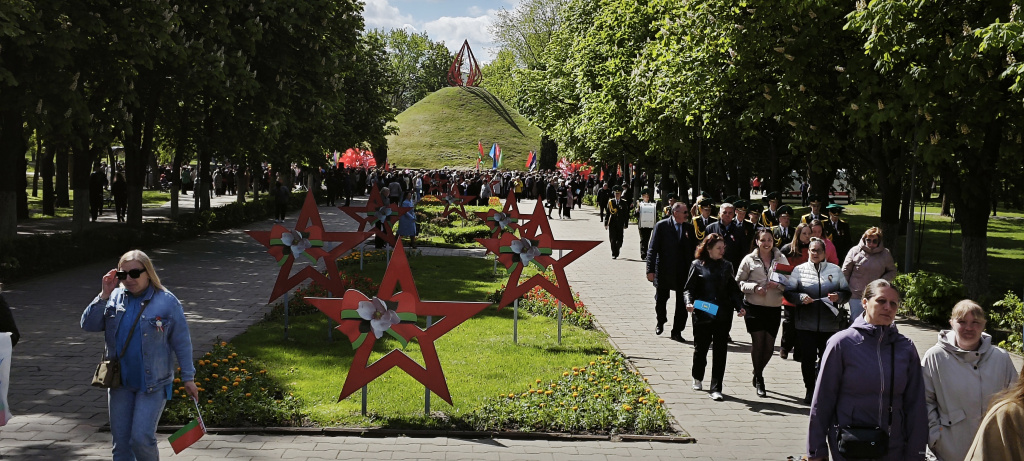Торжественный митинг, посвящённый 80-ой годовщине Победы советского народа в Великой Отечественной войне