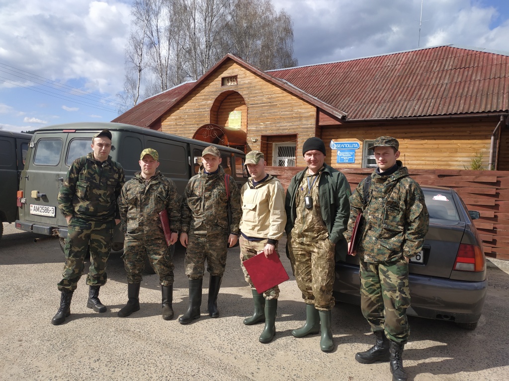 Проведена коллективная тренировка по таксации леса
