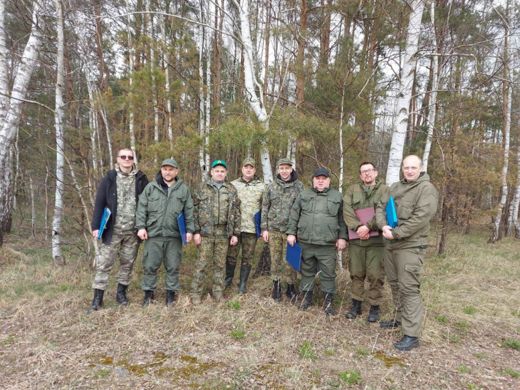 Коллективная техническая тренировка руководящего состава лесоустроительных предприятий